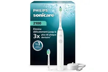 Philips - Brosse À Dents Électrique Hx4022/01 Serie 2100 Blanche — vue 3