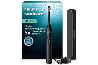 Philips - Brosse À Dents Électrique Hx4033/32 Serie 3100 Noire — vue 2