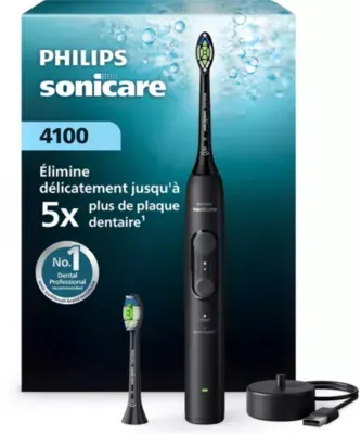 Philips - Brosse À Dents Électrique Hx4042/52 Serie 4100 Noire