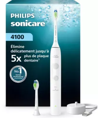 Philips - Brosse À Dents Électrique Sonicare 4100 Series Hx4042/41