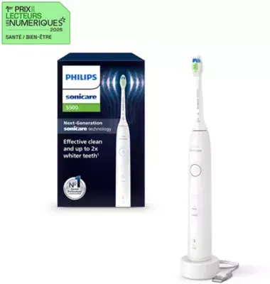 Philips - Brosse À Dents Électrique Sonicare 5500 Series Hx7110/01