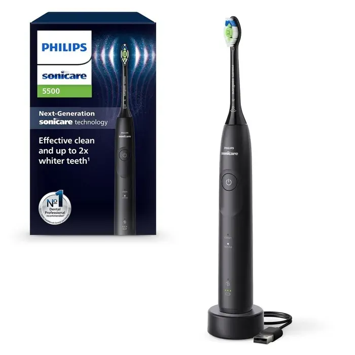 Philips - Brosse À Dents Électrique Sonicare 5500 Series Hx7111/01 — vue 3