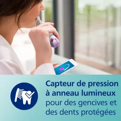 Philips - Brosse À Dents Électrique Sonicare Diamondclean Smart 9400 Hx9917/88 — vue 5