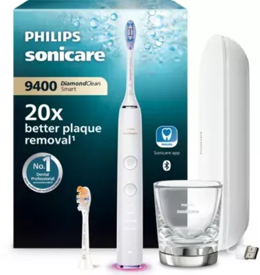 Philips - Brosse À Dents Électrique Sonicare Diamondclean Smart 9400 Hx9917/88