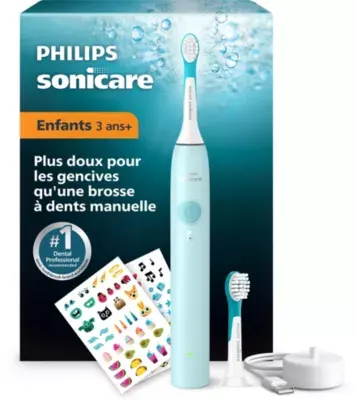 Philips - Brosse À Dents Électrique Sonicare For Kids 3+ Hx6500/23