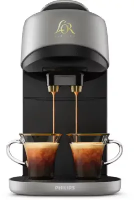 Philips - Cafetière À Dosette Lm9512/20 L'or Barista Absolu Grise - Cafés Chauds Ou Glacés