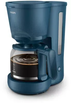 Philips - Cafetière Filtre Hd7411/70 Cafetière Bleue Série 3000, 1.25l, 1000w
