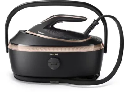 Philips - Centrale Vapeur Psg8300/80 Série 8000 Noir/Rose Gold 1.4l, 9 Bars