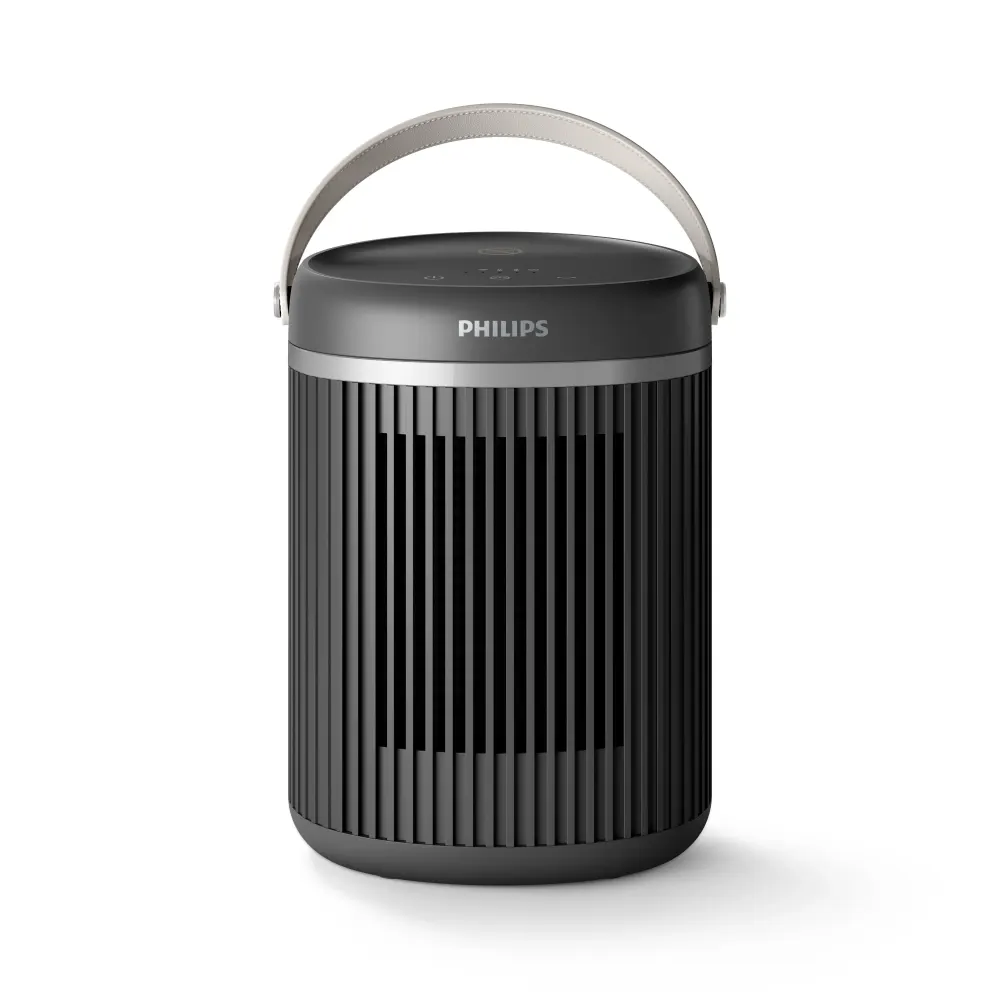 Philips - Chauffage Soufflant Cx3120/01, Chauffage Connecté Série 3000 Noir, 1500w — vue 2
