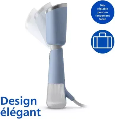 Philips - Défroisseur Vapeur Sth5020/20 Steamer Série 5000 Bleu Clair, 35 Sec*, 1300w — vue 8