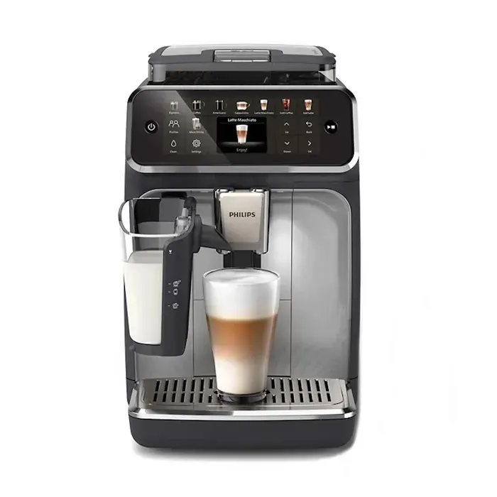 Philips EP5546/70 LatteGo — Machine à café automatique noire 20 boissons LatteGo Silent Brew