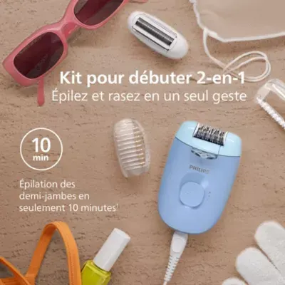 Philips - Epilateur Électrique Bre247/00 — vue 10