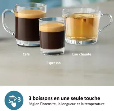 Philips - Expresso Broyeur Ep2224/10 Gris Cachemire Série 2200 — vue 6