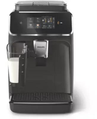 Philips - Expresso Broyeur Ep2334/10 Cafetière À Grain Lattego Série 2300, 4 Boissons, Silentbrew, Noir — vue 4