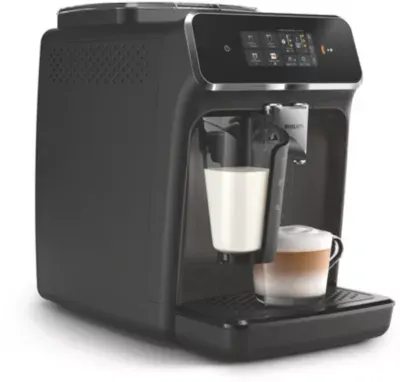 Philips - Expresso Broyeur Ep2334/10 Cafetière À Grain Lattego Série 2300, 4 Boissons, Silentbrew, Noir — vue 5