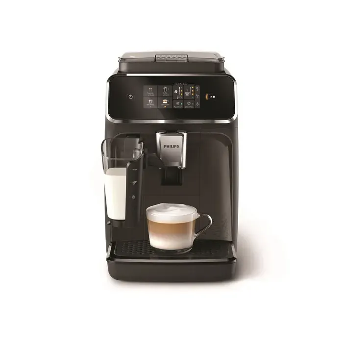 Philips - Expresso Broyeur Ep2334/10 Cafetière À Grain Lattego Série 2300, 4 Boissons, Silentbrew, Noir — vue 2