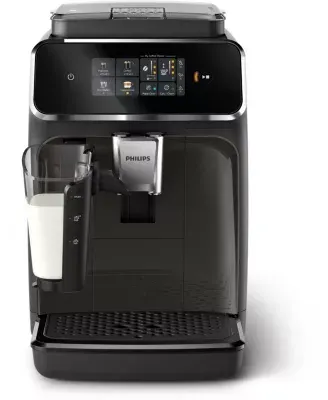 Philips - Expresso Broyeur Ep2334/10 Cafetière À Grain Lattego Série 2300, 4 Boissons, Silentbrew, Noir — vue 3