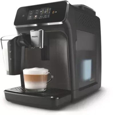 Philips - Expresso Broyeur Ep2334/10 Cafetière À Grain Lattego Série 2300, 4 Boissons, Silentbrew, Noir — vue 6