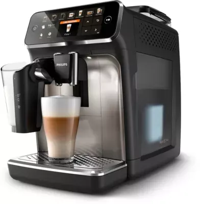 Philips - Expresso Broyeur Ep5447/90 Cafetière À Grain Lattego Série 5400, 12 Boissons, Grise — vue 5