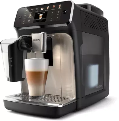 Philips - Expresso Broyeur Ep5547/90 Cafetière À Grain Lattego Série 5500, 20 Boissons, Silentbrew, Noir — vue 3