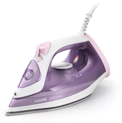 Philips - Fer À Repasser Dst3010/30 Fer À Vapeur Série 3000 Mauve Et Blanc, 2000w