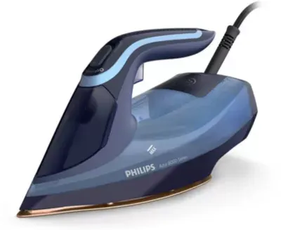 Philips - Fer À Repasser Dst8020/20 Fer À Vapeur Série 8000 Bleu Clair, 3000w