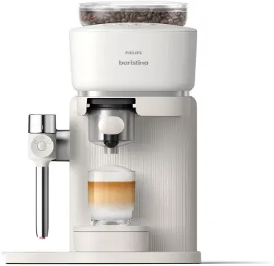 Philips - Machine À Expresso Bar400/00 Cafetière À Grain Latte Blanche