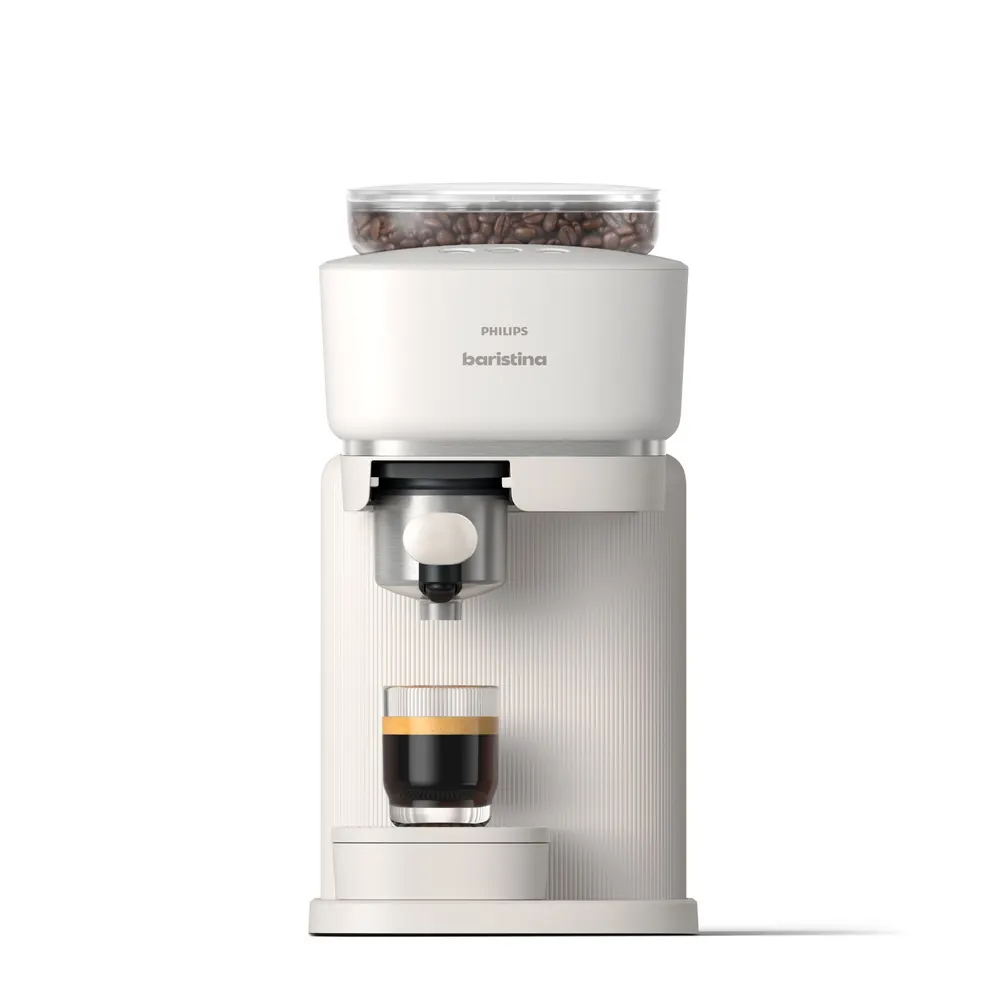 Philips - Machine À Expresso Baristina Bar300/00 Cafetière À Grain Blanche — vue 4