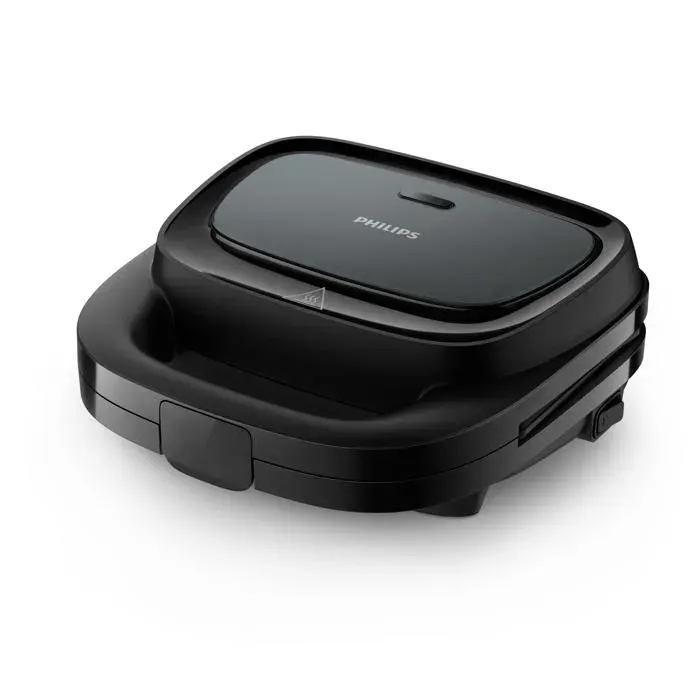 Philips Machine à gaufres et à sandwichs série 3000 750 W noir (HD2330/90)