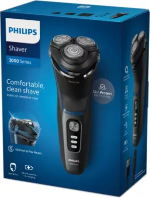 Philips - Rasoir Électrique Series 3000 S3344/13 — vue 9