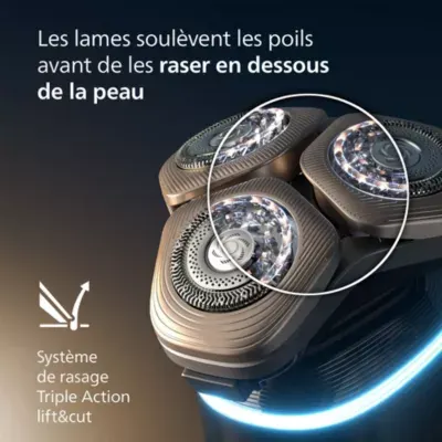 Philips - Rasoir Électrique Xp9400/31 Serie I9000 Prestige Ultra 100 % Étanche Avec Skin Iq — vue 7