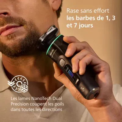 Philips - Rasoir Électrique Xp9400/31 Serie I9000 Prestige Ultra 100 % Étanche Avec Skin Iq — vue 9