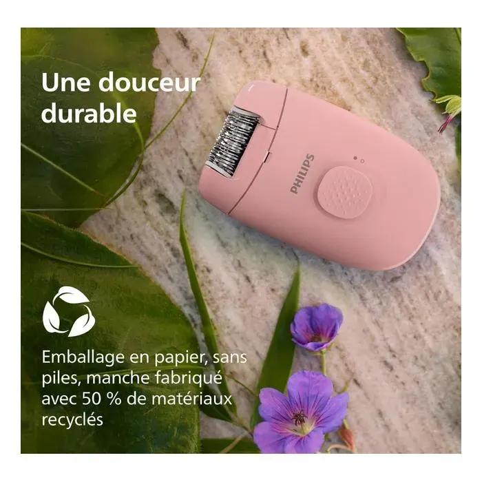 Philips Series 2000 - épilateur filaire pour les jambes épilateur pour femme modèle BRE229/00