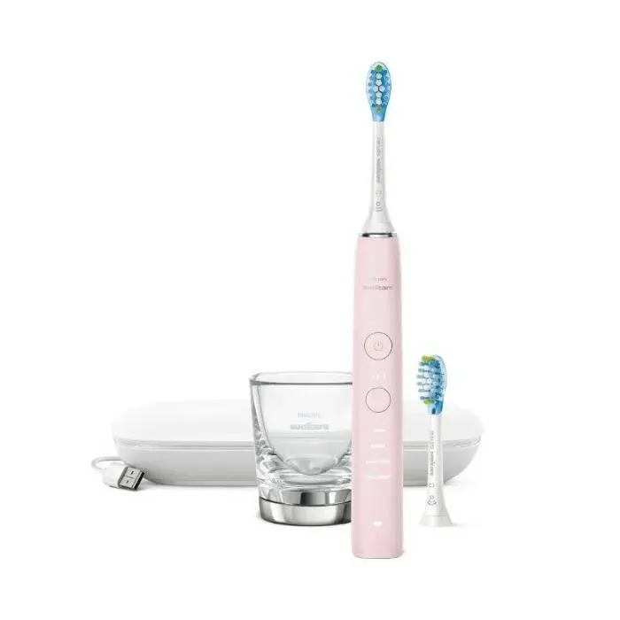 Philips Sonicare DiamondClean Rose Poudré Brosse à Dents Electrique Rechargeable HX9911/29