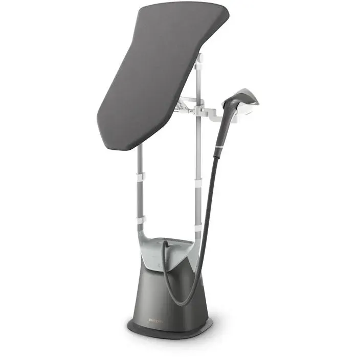 Philips Station de repassage tout-en-un avec planche réglable 90 g/min 2400 W gris (GC628/80)