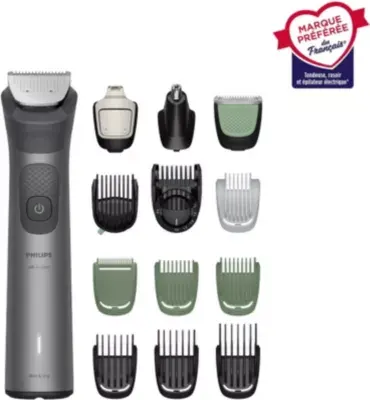 Philips - Tondeuse Multi Usages Mg7921/15 Series 7000, 19 Hauteurs De Coupe, Précision 0,2 Mm, Autonomie 120 Mn