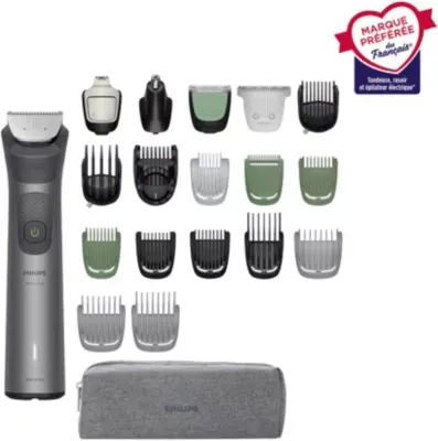 Philips - Tondeuse Multi Usages Mg7941/15 Series 7000, 22 Hauteurs De Coupe, Précision 0,2 Mm, Autonomie 120 Mn — vue 2
