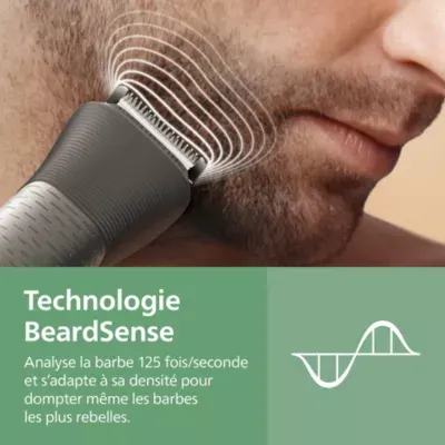 Philips - Tondeuse Multi Usages Mg7941/15 Series 7000, 22 Hauteurs De Coupe, Précision 0,2 Mm, Autonomie 120 Mn — vue 6