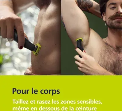Philips - Tondeuse Multi Usages Oneblade Qp6542/15, Molette Réglable, 14 Hauteurs De Coupe, Précision 0,4 Mm, Autonomie 90 Mn — vue 5