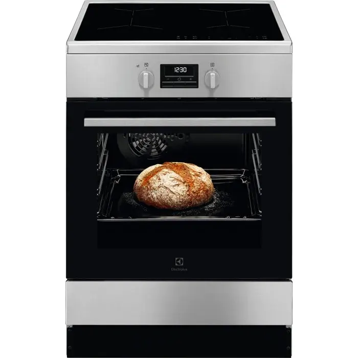 Piano de cuisson induction - ELECTROLUX - LKI640201X - 4 feux - 1 four - 165 kWh - 60 cm