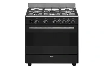 Piano de cuisson Smeg BG91MB2 Noir Mat