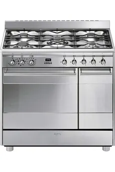 Piano de cuisson Smeg ESTHETIQUE CLASSICA 90cm MIXTE INOX - SCB92MX8