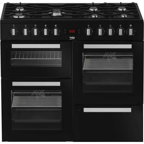 Piano gaz BEKO PF335325DB — coloris Noir