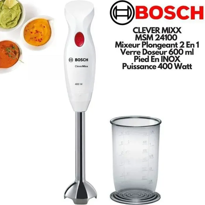 Pied mixeur Bosch CleverMixx MSM24100 — vue 2