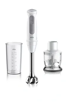 Pied mixeur Braun MultiQuick 5 MQ50201M 1000 W Blanc — vue 2