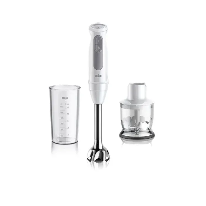 Pied mixeur Braun MultiQuick 5 MQ50201M 1000 W Blanc — vue 3