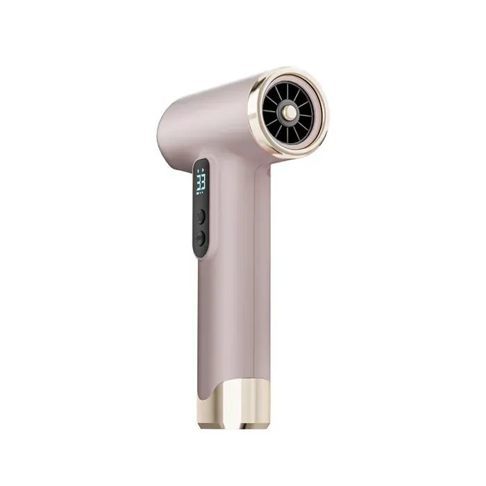 Pink Sèche-cheveux sans fil portable ionique grande puissance faible bruitusage domestique séchage rapide léger idéal voyage