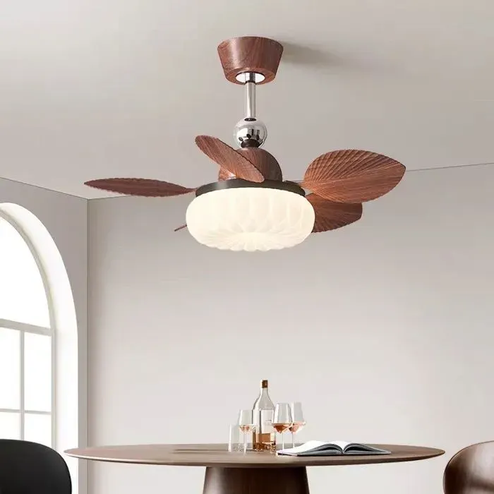 Plafonnier ventilateur LED 915cm avec télécommande moteur réversible DC éclairage réglable pour chambreNoyer