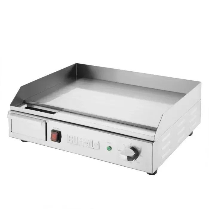 Plancha Electrique en Acier Poli 22 kW - Buffalo