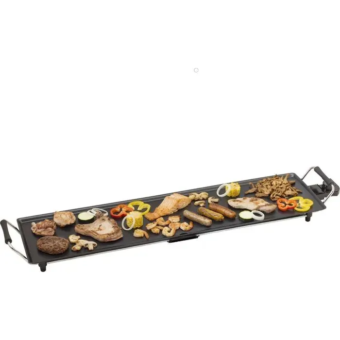 Plancha électrique - LEIAN HOME - 1800 W - 87 cm - Thermostat réglable